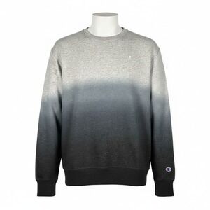 Champion Sweatshirt XL Ombre Dip Dye Grey Crewneck Gorpcore Skater Streetwear